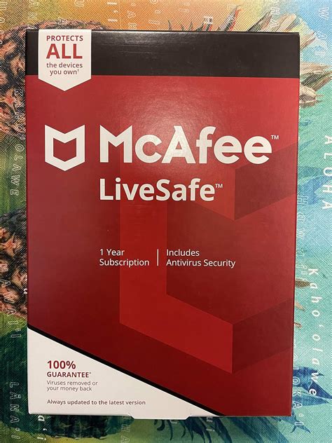 McAfee LiveSafe Unlimited Devices For PCMac iOSAndroid 1 .